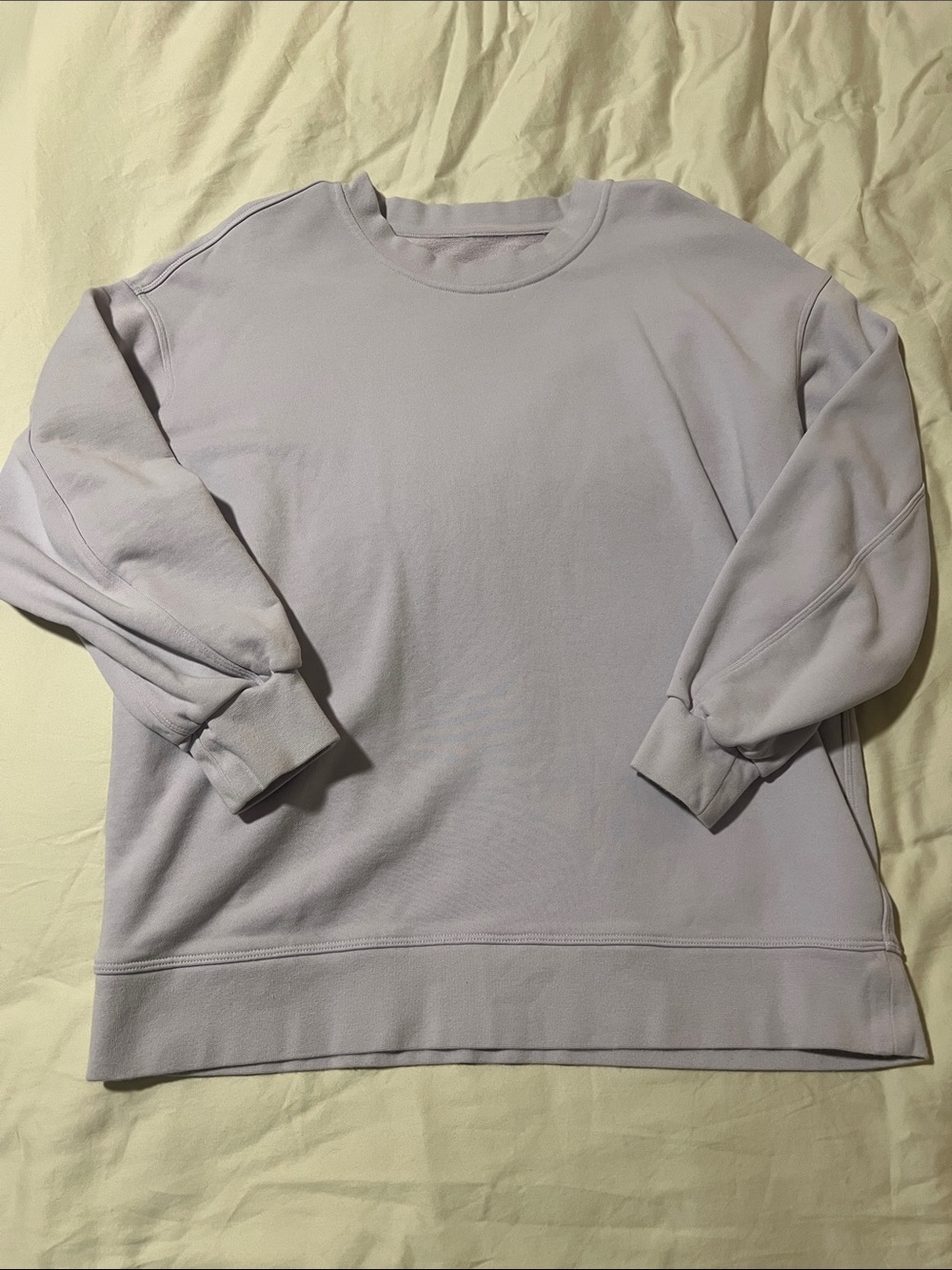 Lululemon Light Lavender Crewneck Sweatshirt